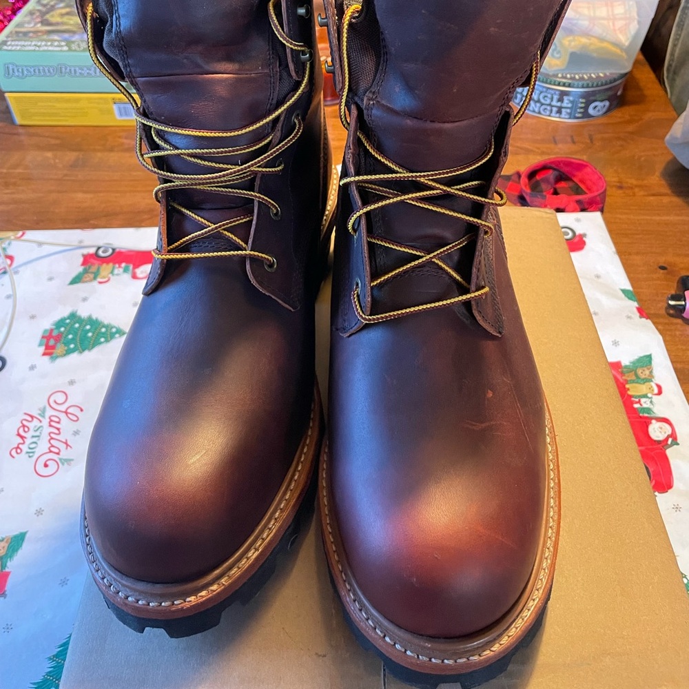 Red Wing 219 waterproof insulated loggermax 12D Soft Toe New without Box